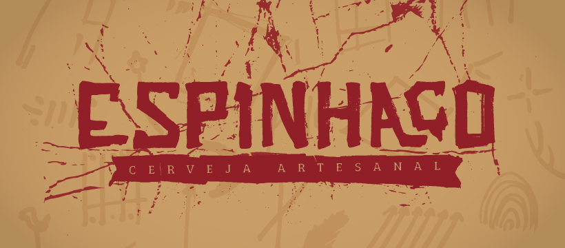 LOGO ESCRITO ESPINHAÇO, CERVEJARIA ARTESANAL